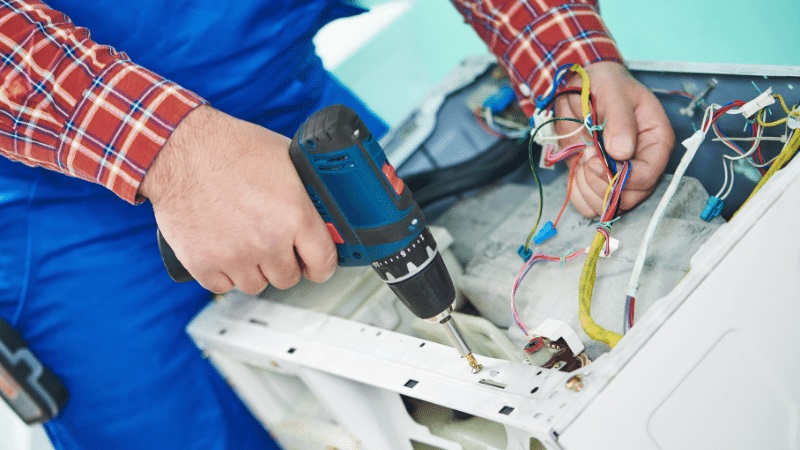 Manisa Fondital Fondital çamaşır makinesi kart tamiri – Su almama arızası orijinal parça ile giderildi. - Teknik servis örneği